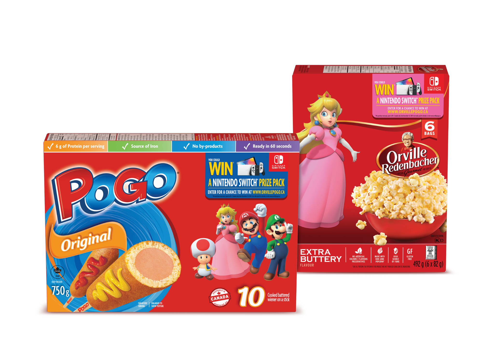 Snack + Play promotional packaging